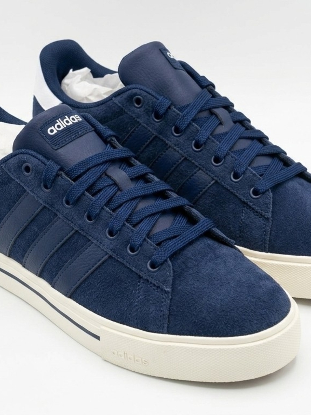 adidas Men’s Navy Suede Casual Sneakers